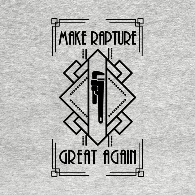 Art Deco Bioshock Make Rapture Great Again by Electrovista